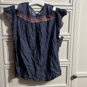 Cat & Jack cut shoulder top
